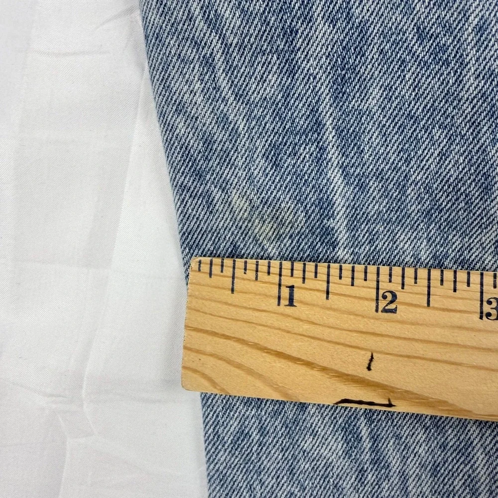 Vintage Acid Wash High Waisted Jeans Women's Light Blue Denim‎ Size 12